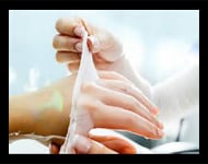 paraffin wax treatment with a manicure
